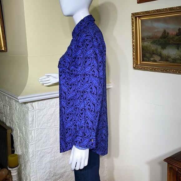 Rough Stock 100% Cotton Classic Paisley Cowboy Shirt - Picture 3 of 14